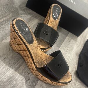 Chanel wedges size 41